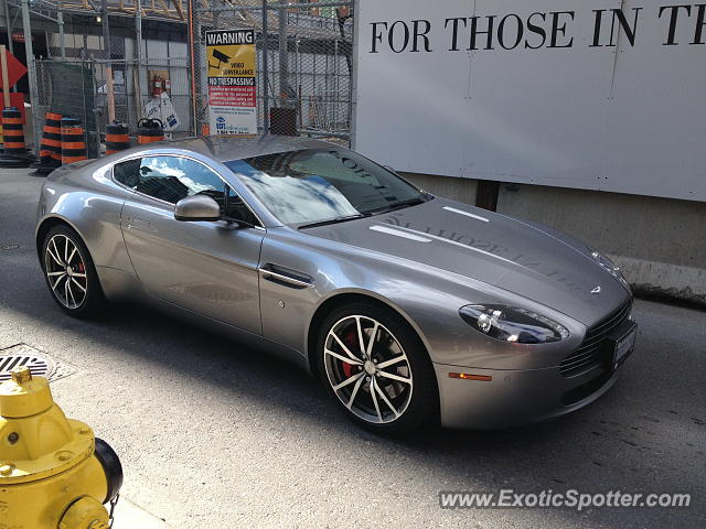 Aston Martin Vantage spotted in Toronto, Canada