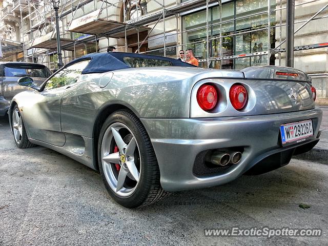 Ferrari 360 Modena spotted in Vienna, Austria