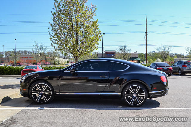 Bentley Continental spotted in Chesterfield, Missouri