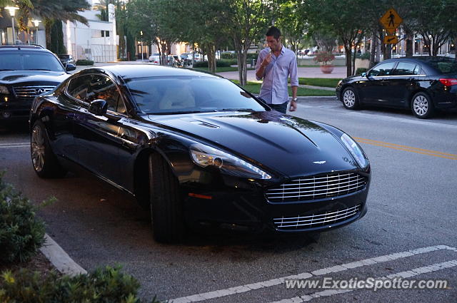 Aston Martin Rapide spotted in Palm Beach, Florida