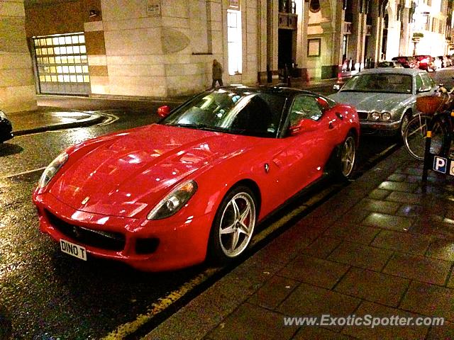 Ferrari 599GTB spotted in London, United Kingdom