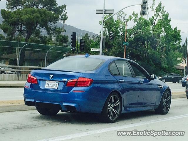 BMW M5 spotted in Glendale, California