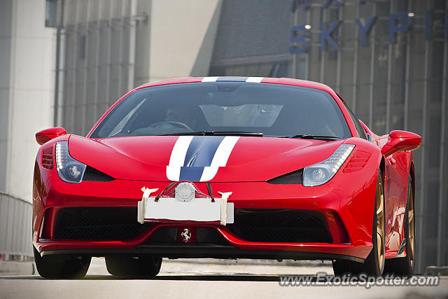 Ferrari 458 Italia spotted in Hong Kong, China