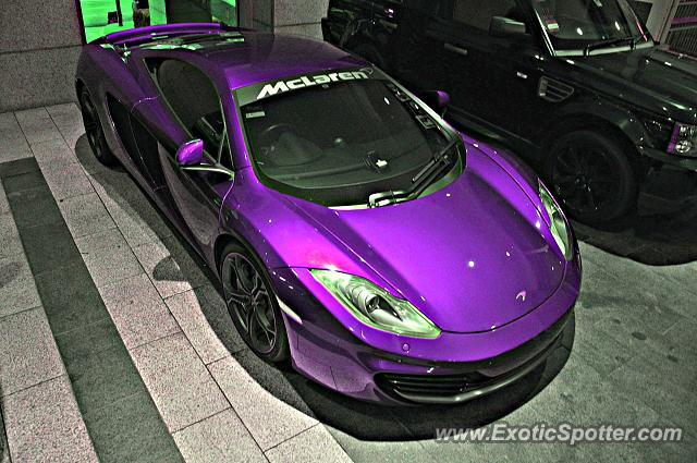 Mclaren MP4-12C spotted in Bukit Bintang KL, Malaysia