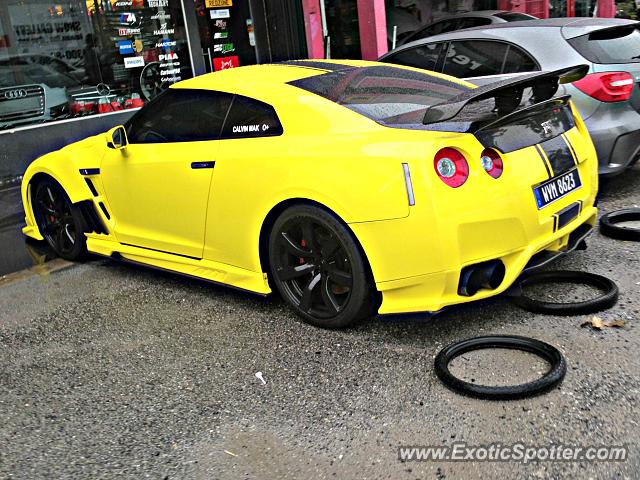 Nissan GT-R spotted in Sunway Lagoon, Malaysia