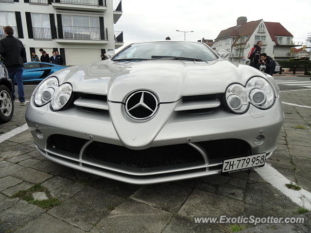 Mercedes SLR spotted in Knokke-Heist, Belgium