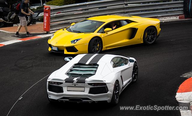 Lamborghini Aventador spotted in Monaco, Monaco