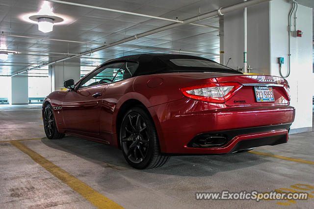 Maserati GranTurismo spotted in Chicago, Illinois