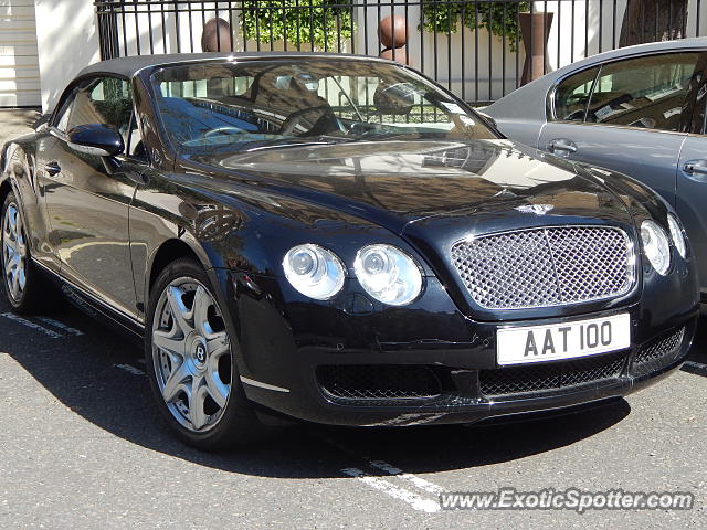 Bentley Continental spotted in London, United Kingdom