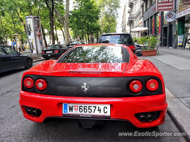 Ferrari 360 Modena spotted in Vienna, Austria