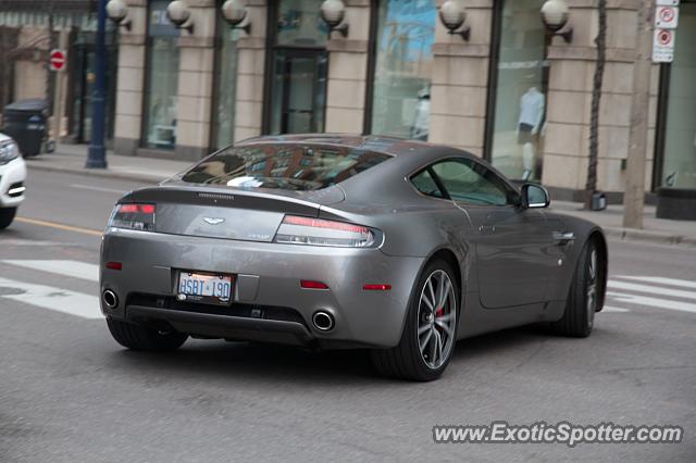 Aston Martin Vantage spotted in Toronto, Canada