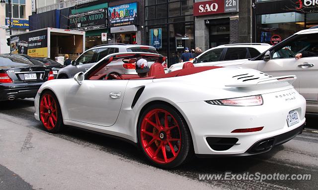 Porsche 911 Turbo spotted in Montreal, Canada