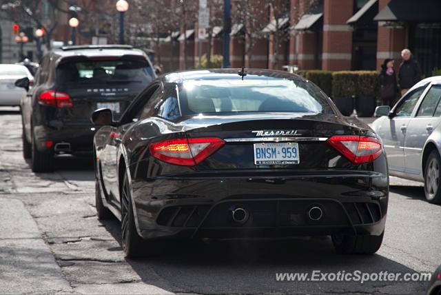 Maserati GranTurismo spotted in Toronto, Canada