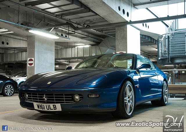 Ferrari 456 spotted in Manchester, United Kingdom