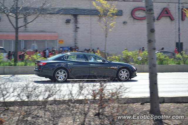 Maserati Quattroporte spotted in New York, New York
