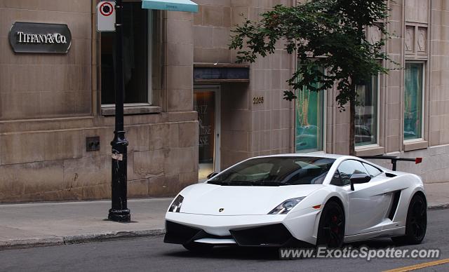 Lamborghini Gallardo spotted in Montreal, Canada