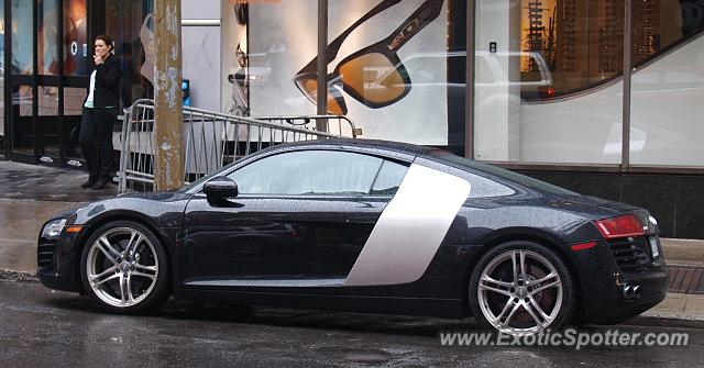 Audi R8 spotted in Montreal, Canada