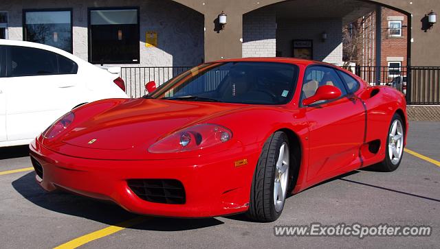 Ferrari 360 Modena spotted in Montreal, Canada