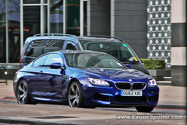 BMW M6 spotted in London, United Kingdom