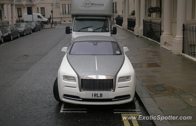 Rolls Royce Wraith spotted in London, United Kingdom