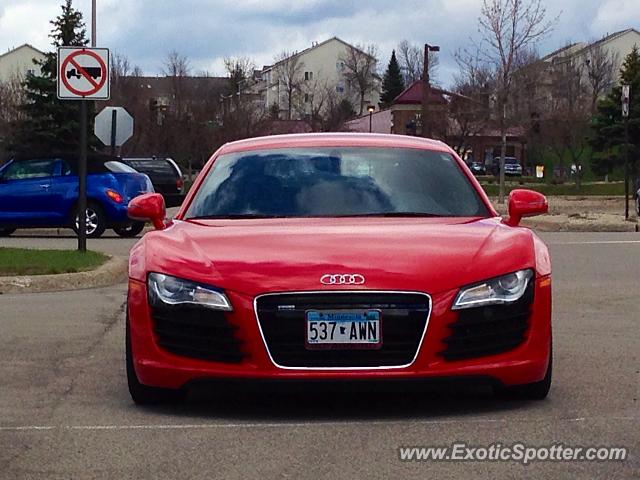 Audi R8 spotted in Chanhassen, Minnesota