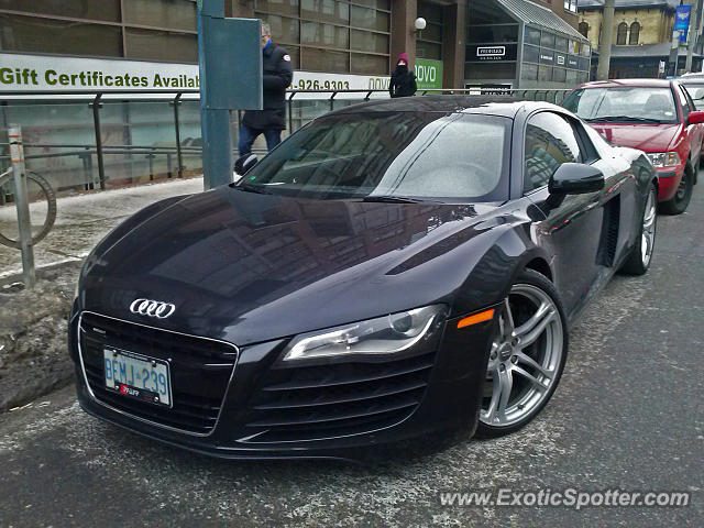 Audi R8 spotted in Toronto, Canada