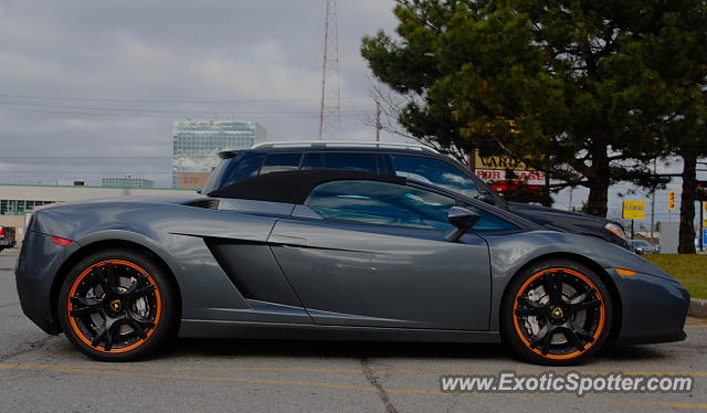 Lamborghini Gallardo spotted in Toronto, Canada