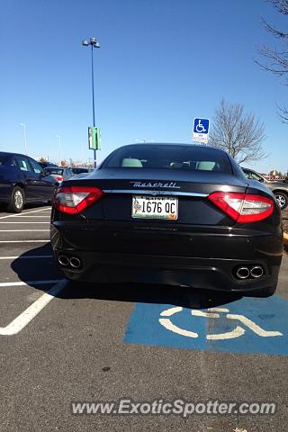 Maserati GranTurismo spotted in South Portland, Maine