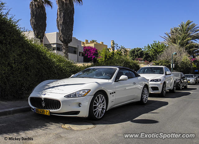 Maserati GranCabrio spotted in Herzliya, Israel