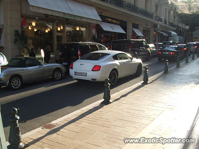 Bentley Continental spotted in Monte Carlo, Monaco