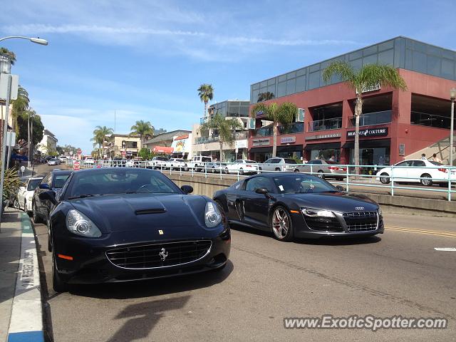 Ferrari California spotted in La Jolla, California