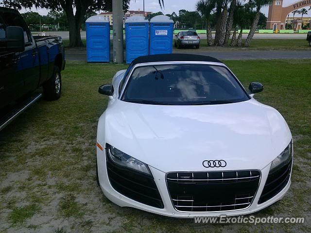 Audi R8 spotted in Tampa, Florida