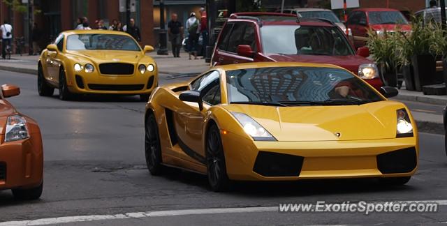 Lamborghini Gallardo spotted in Montreal, Canada