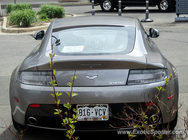 Aston Martin Vantage spotted in Cherry Creek, Colorado