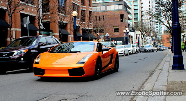 Lamborghini Gallardo spotted in Toronto, Canada