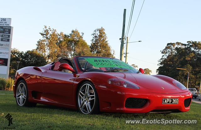 Ferrari 360 Modena spotted in Sydney, Australia