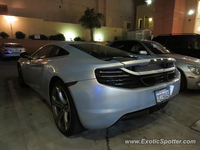 Mclaren MP4-12C spotted in San Gabriel, California