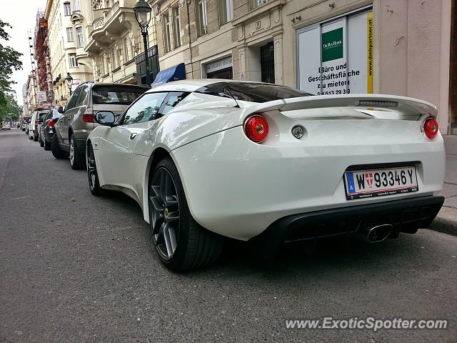 Lotus Evora spotted in Vienna, Austria