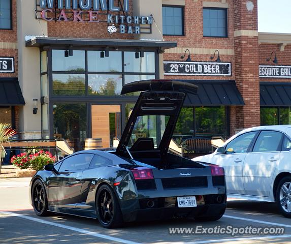 Lamborghini Gallardo spotted in Dallas, Texas