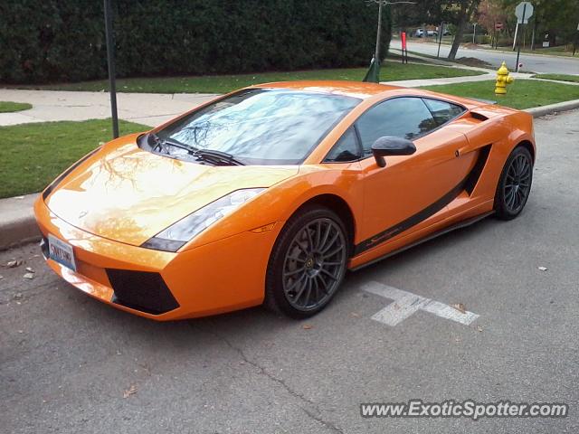 Lamborghini Gallardo spotted in Illinois, Illinois