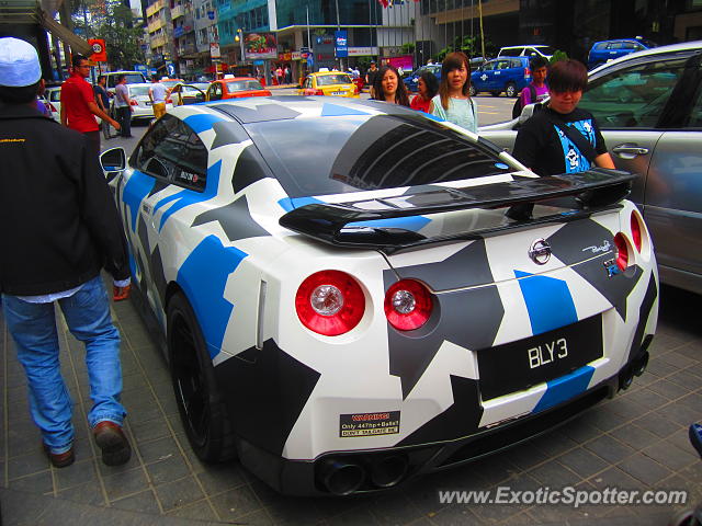 Nissan GT-R spotted in Kuala Lumpur, Malaysia