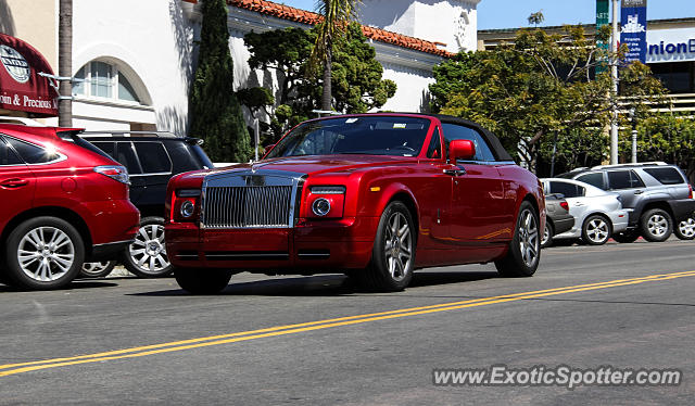 Rolls Royce Phantom spotted in La Jolla, California