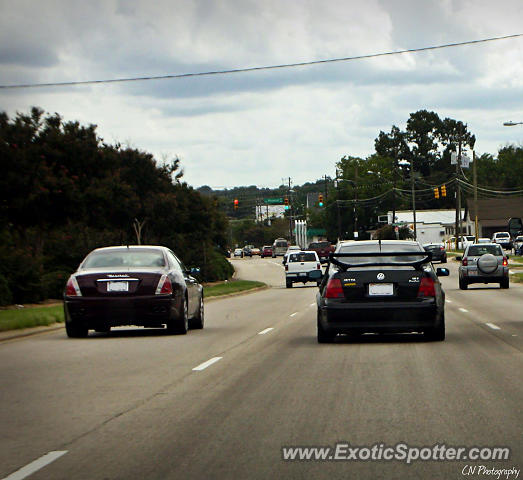 Maserati Quattroporte spotted in Raleigh, North Carolina