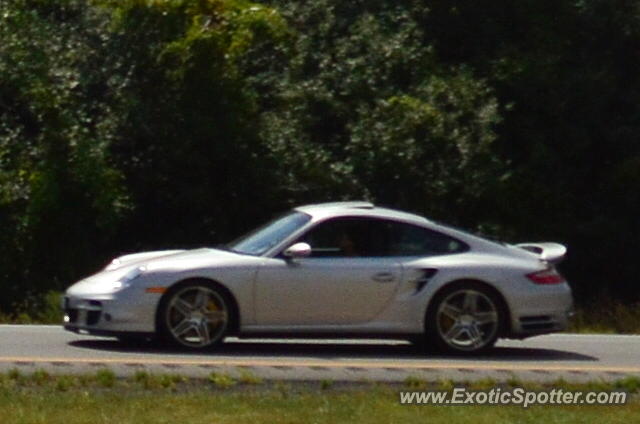Porsche 911 Turbo spotted in Spencerport, New York