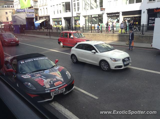 Ferrari F430 spotted in London, United Kingdom