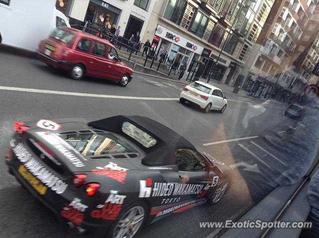 Ferrari F430 spotted in London, United Kingdom