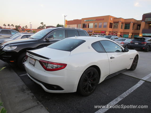 Maserati GranTurismo spotted in Rowland Heights, California