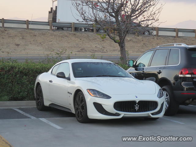 Maserati GranTurismo spotted in Rowland Heights, California