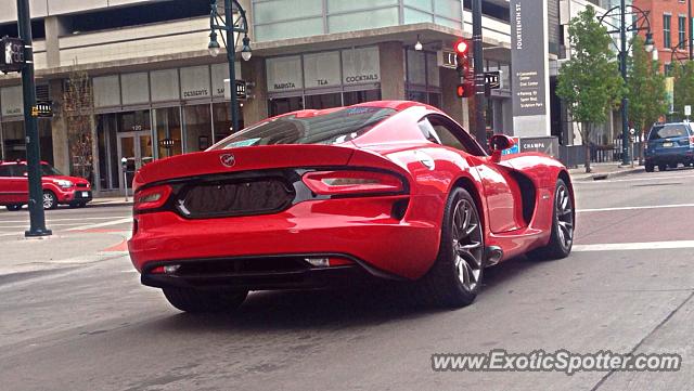 Dodge Viper spotted in Denver, Colorado