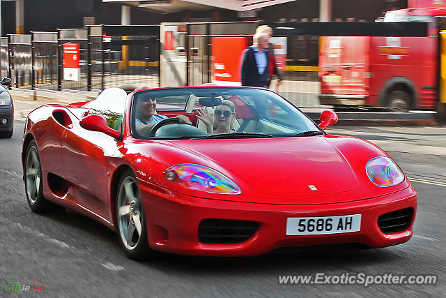 Ferrari 360 Modena spotted in York, United Kingdom